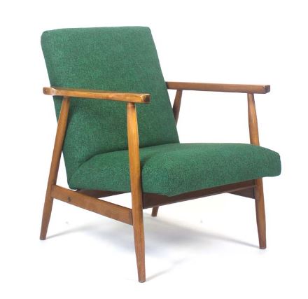 groene fauteuils